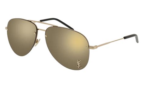 ysl sunglasses aviator|saint laurent polarized sunglasses.